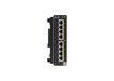 Cisco Catalyst IE3300 Rugged Series - Expansion module - SFP (mini-GBIC) x 8 - for Catalyst IE3300 Rugged Series