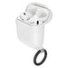 OtterBox Ispra Series - Case for wireless earphones - polycarbonate, zinc alloy, thermoplastic elastomer (TPE) - moon crystal grey - for Apple AirPods