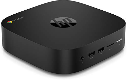HP Chromebox G2 - Mini - 1 x Celeron 3865U / 1.8 GHz - RAM 4 GB - SSD 32 GB - HD Graphics 610 - GigE - WLAN: 802.11ac, Bluetooth 4.2 - Chrome OS - monitor: none - black
