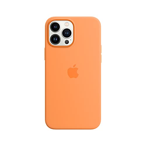 Apple - Back cover for mobile phone - with MagSafe - silicone - marigold - for iPhone 13 Pro Max
