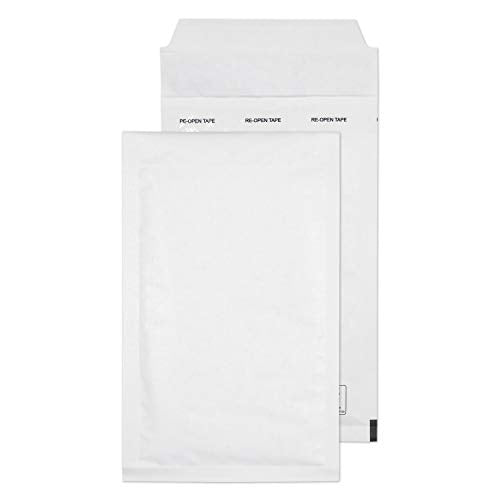 Best Value Blake Purely Packaging DL 120 x 215mm Envolite Peel and Seal Padded Bubble Envelopes (B/00) White - Pack of 200