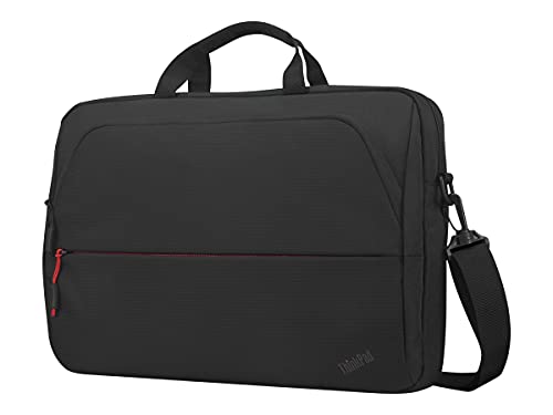 Lenovo ThinkPad Essential Topload (Eco) - Notebook carrying case - 16" - black with red accents - for 100e Chromebook (2nd Gen) MTK.2, ThinkPad L13 Gen 2, T14s Gen 2, T15p Gen 2, X13 Gen 2