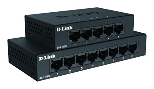 D-Link DGS 105GL - Switch - unmanaged - 5 x 10/100/1000 - desktop