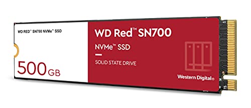 WD Red SN700 WDS500G1R0C - Solid state drive - 500 GB - internal - M.2 2280 - PCI Express 3.0 x4 (NVMe)