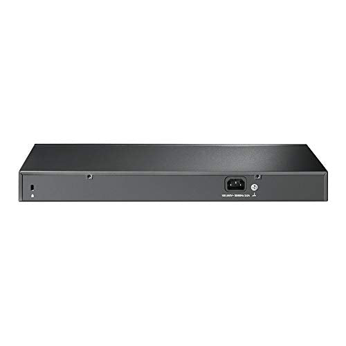 TP-Link JetStream TL-SG1218MPE - Switch - smart - 16 x 10/100/1000 (PoE+) + 2 x Gigabit SFP - rack-mountable - PoE+ (192 W) - AC 100 - 240 V