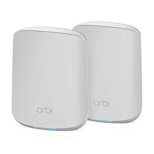 NETGEAR Orbi RBK352 - Wi-Fi system (router, extender) - up to 2,500 sq.ft - mesh - GigE - 802.11a/b/g/n/ac/ax - Dual Band