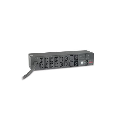 APC Metered Rack PDU AP7822B - Power distribution unit (rack-mountable) - AC 200/208/230 V - input: IEC 60309 32A - output connectors: 16 (IEC 60320 C13, IEC 60320 C19) - 2U - 3.66 m - for P/N: SCL400RMJ1U, SCL500RMI1UC, SCL500RMI1UNC, SMTL1000RMI2UC, SMTL750RMI2UC