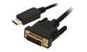 2-Power - Display cable - dual link - DisplayPort (P) to DVI-D (P) - 2 m