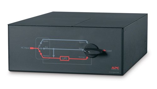 APC Service Bypass Panel- 230V, 100A, MBB, Hardwire input, IEC-320 output- (8) C13 (2) C19