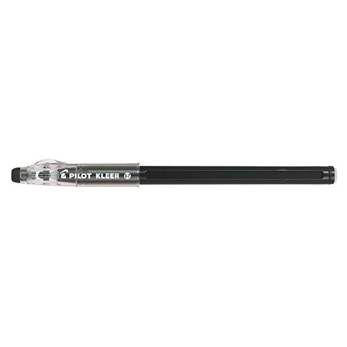 Best Value Pilot Kleer Erasable Ballpoint Pen - Black (Pack of 12)