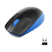 Logitech M190 - Mouse - optical - 3 buttons - wireless - USB wireless receiver - blue