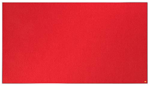 Nobo Impression Pro Widescreen Red Felt Board 1550X870Mm Dd