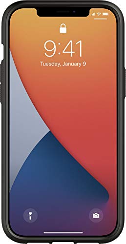 Griffin Survivor Strong - Back cover for mobile phone - FortiCore - black - for Apple iPhone 12 Pro Max