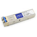 AddOn - SFP (mini-GBIC) transceiver module (equivalent to: Fortinet FG-TRAN-LX) - GigE - 1000Base-LX - LC single-mode - up to 10 km - 1310 nm - TAA Compliant - for Fortinet FortiGate 1000, 1200, 1500, 3000, 3040, 3100, 3140, 3200, 3240, 3700, 3810, 3950