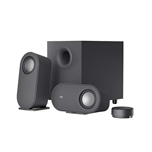 Logitech Z407 - Speaker system - for PC - 2.1-channel - wireless - Bluetooth - USB - 40 Watt (Total) - graphite grey