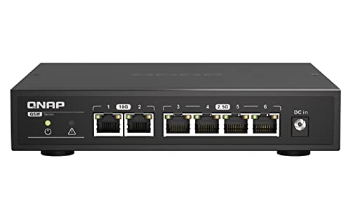 Switch 6Port Desktop 2x10Gbe 4x2.5Gbe