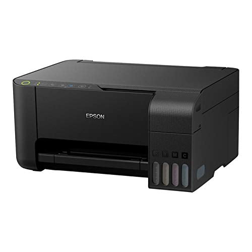 Epson EcoTank ET-2714 - Multifunction printer - colour - ink-jet - Legal (216 x 356 mm)/A4 (210 x 297 mm) (original) - A4/Legal (media) - up to 10.5 ppm (printing) - 100 sheets - USB, Wi-Fi - black