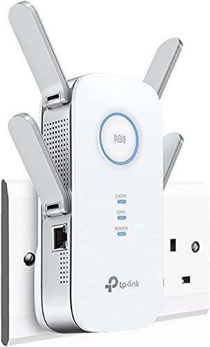 TP-Link AC2600 Wi-Fi Range Extender RE650 - Wi-Fi range extender - GigE - Wi-Fi 5 - 2.4 GHz, 5 GHz