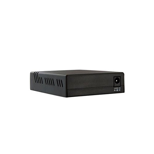 StarTech MCM110ST2 10/100 Multi Mode Fibre Copper Fast Ethernet Media Converter - Black