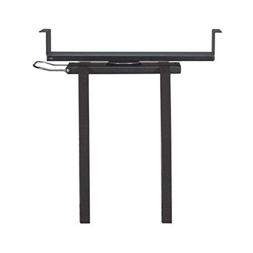 NewStar Under Desk PC Mount (Suitable PC Dimensions -  Height: 0-55 cm / Width: 5-24 cm) - System unit holder - under-desk mountable - black