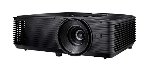 Optoma HD146X DLP 3600 ANSI Lumens 3D 1080p Data Projector 1920 x 1080 Resolution HDMI USB A Audio 3.5mm Jack Ceiling or Floor Mounted Projector Black