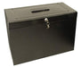 Best Value Cathedral 22 x 43.4 x 30.2 cm Metal Home File Foolscap, Black