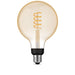 Philips Hue White ambiance - LED filament light bulb - shape: G125 - clear finish - E27 - 7 W (equivalent 40 W) - class G - warm to cool white light - 2200-4500 K