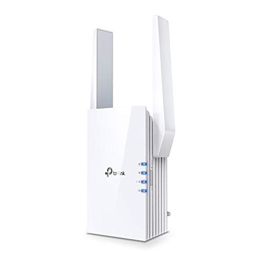 TP-Link RE605X - Wi-Fi range extender - GigE - Wi-Fi 6 - 2.4 GHz, 5 GHz - in wall