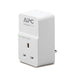 APC SurgeArrest Essential - Surge protector - AC 230 V - output connectors: 1 - United Kingdom - white