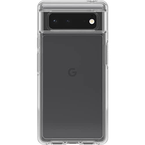 OtterBox Symmetry Series - Back cover for mobile phone - MagSafe compatibility - polycarbonate, synthetic rubber - clear - for Google Pixel 6