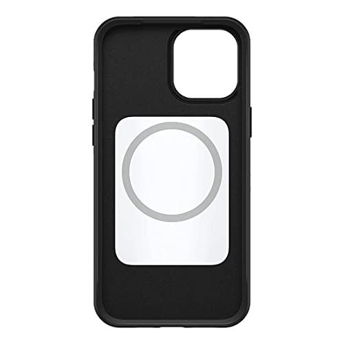 OtterBox Symmetry Series+ with MagSafe - Back cover for mobile phone - polycarbonate, synthetic rubber - black - for Apple iPhone 12 Pro Max