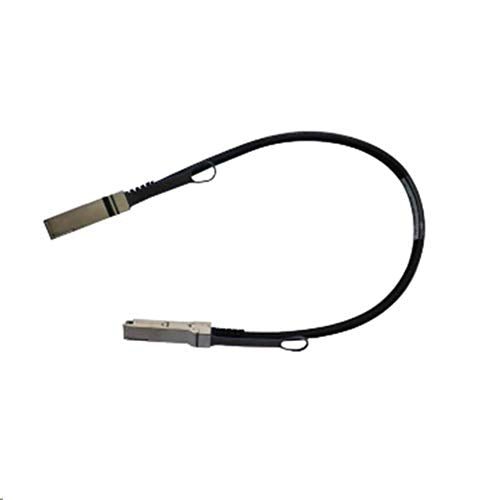 Mellanox LinkX - 100GBase direct attach cable - QSFP28 to QSFP28 - 0.5 m - fibre optic - SFF-8636/SFF-8665/IEEE 802.3bj - halogen-free, passive - black