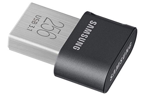 Samsung 256GB Fit Plus USB3.1 Black Flash Drive Read Speeds of up to 300MBs Write Speeds of up to 30MBs