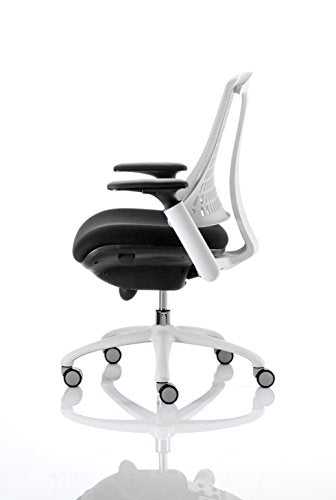 Flex Chair White Frame Moonstone White Back KC0056