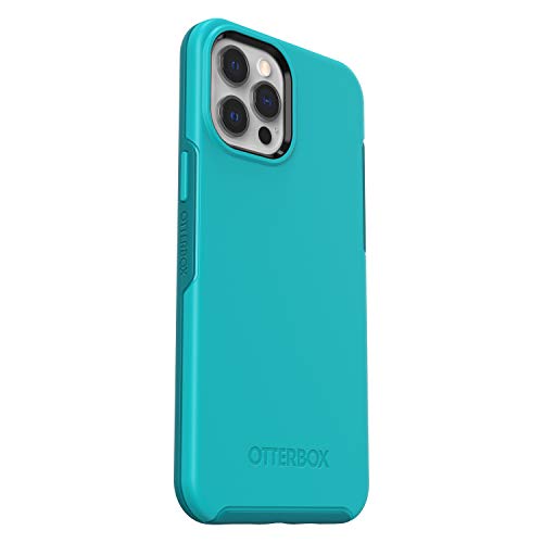 OtterBox Symmetry Series - Back cover for mobile phone - polycarbonate, synthetic rubber - rocky candy blue - for Apple iPhone 12 Pro Max