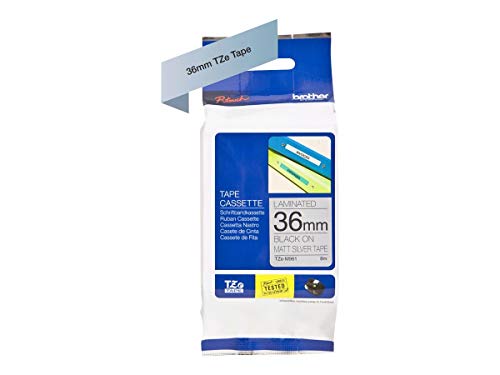 Brother TZe-M961 - Black on matte silver - Roll (3.6 cm x 8 m) 1 roll(s) laminated tape - for P-Touch PT-3600, 550, 9200, 9400, 9500, 9600, 9700, 9800, D800, P900, P950