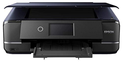Epson Expression Photo XP-970 - Multifunction printer - colour - ink-jet - 216 x 297 mm (original) - up to 8.5 ppm (printing) - 100 sheets - USB 2.0, LAN, Wi-Fi(n), USB host