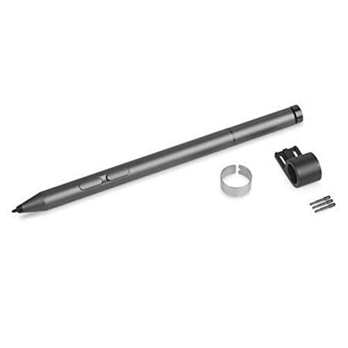 Lenovo Active Pen 2 - Stylus - 3 buttons - wireless - Bluetooth - grey - for ThinkBook Plus G2 ITG, ThinkPad L13 Yoga Gen 2, X1 Yoga Gen 6, X13 Yoga Gen 2, Yoga 6 13