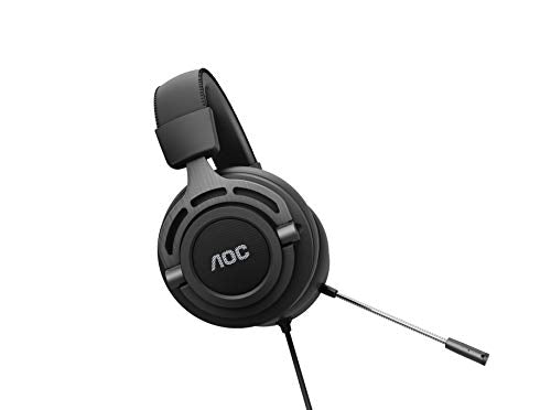 AOC Gaiming GH200 - Headset - on-ear - wired - 3.5 mm jack