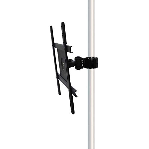 NewStar Monitor Mount for mounting on poles (diameter 35-60 mm) for single 10"-55" Screen - Black - Mounting component (pole mount) for LCD display - black - screen size: 23"-52"