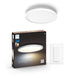 Philips Hue White ambiance Aurelle - Ceiling light panel - LED - 24.5 W - warm to cool white light - 2200-6500 K - round - white