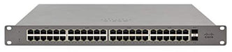 Cisco Meraki Go GS110-48 - Switch - Managed - 48 x 10/100/1000 + 2 x SFP (mini-GBIC) (uplink) - desktop, rack-mountable