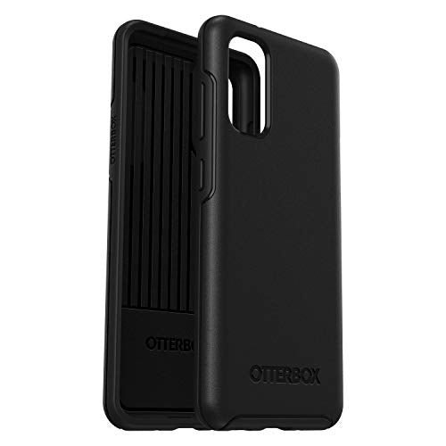 OtterBox Symmetry Series - Back cover for mobile phone - polycarbonate, synthetic rubber - black - for Samsung Galaxy S20, S20 5G