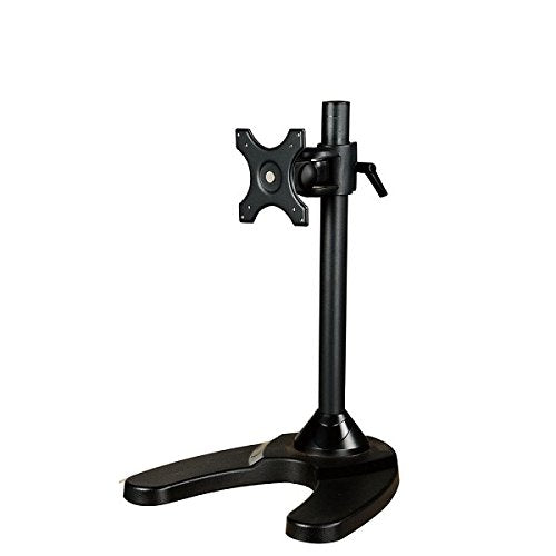 NewStar Tilt/Turn/Rotate Desk Stand for 10-30" Monitor Screen, Height Adjustable - Black - Stand for LCD display - black - screen size: 10"-30" - desktop