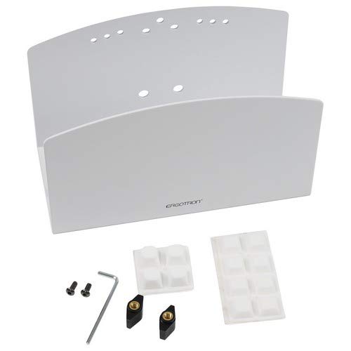 Ergotron Vertical Small CPU Holder - Mounting component (CPU holder, bumper) - steel - white