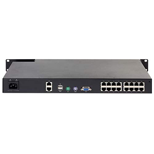 APC KVM1116R - KVM switch - 1 local user - 1 IP user - rack-mountable - for P/N: SCL400RMJ1U, SCL500RMI1UC, SCL500RMI1UNC, SMTL1000RMI2UC, SMTL750RMI2UC