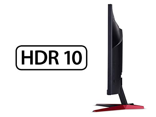 Acer Nitro VG270 Sbmiipx - VG0 Series - LED monitor - 27" - 1920 x 1080 Full HD (1080p) @ 144 Hz - IPS - 250 cd/m - 100000000:1 - 1 ms - 2xHDMI, DisplayPort - speakers - black