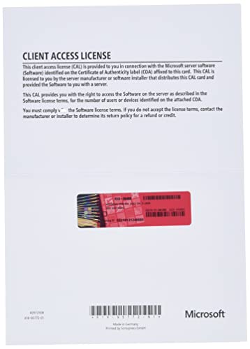 Microsoft Windows Server 2022 - Licence - 5 user CALs - OEM - English