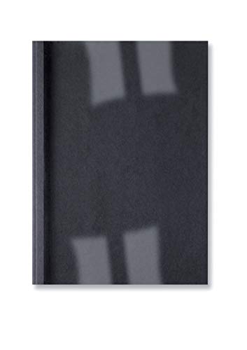 Best Value GBC LeatherGrain Thermal Binding Covers, 1.5 mm, 15 Sheet Capacity, A4, Black, Pack of 100, IB451607