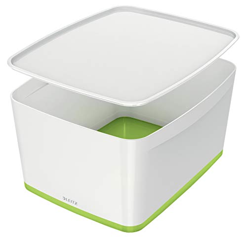 Leitz Mybox Large With Lid Wow White Green Dd